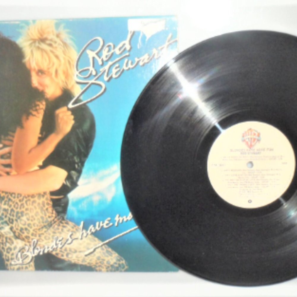 1st Pressing 1978 ROD STEWART Blondes Have More Fun Record LP Record by Warner